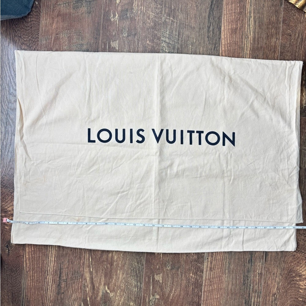 30” LOUIS VUITTON DustBag XL Duster Cover Neverfull GM Cotton Keepall Speedy 40